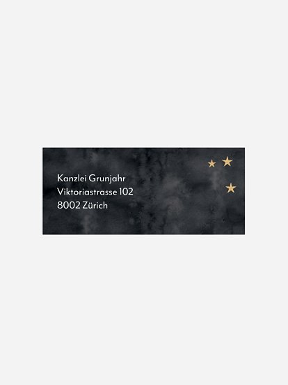 Absenderaufkleber geschäftl. Weihnachten Weihnachtswelt