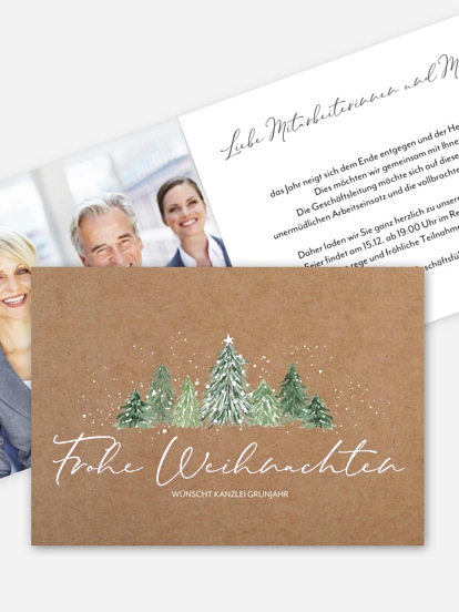 Weihnachtsfeier Weihnachtswald