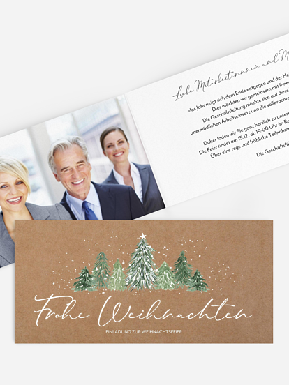 Weihnachtsfeier Weihnachtswald