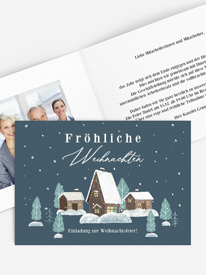 Weihnachtsfeier Lebkuchenhaus