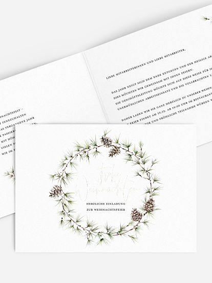 Weihnachtsfeier Lärchenkranz