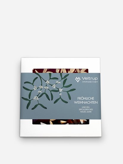 Schokobox geschäftlich Weihnachtsmistel