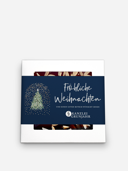 Schokobox geschäftlich Schneefunkeln