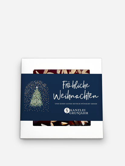 Schokobox geschäftlich Schneefunkeln