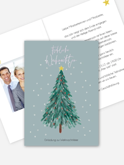 Weihnachtsfeier Festtagsglanz