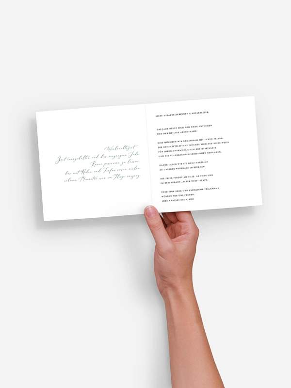 Weihnachtsfeier Abstract Tree