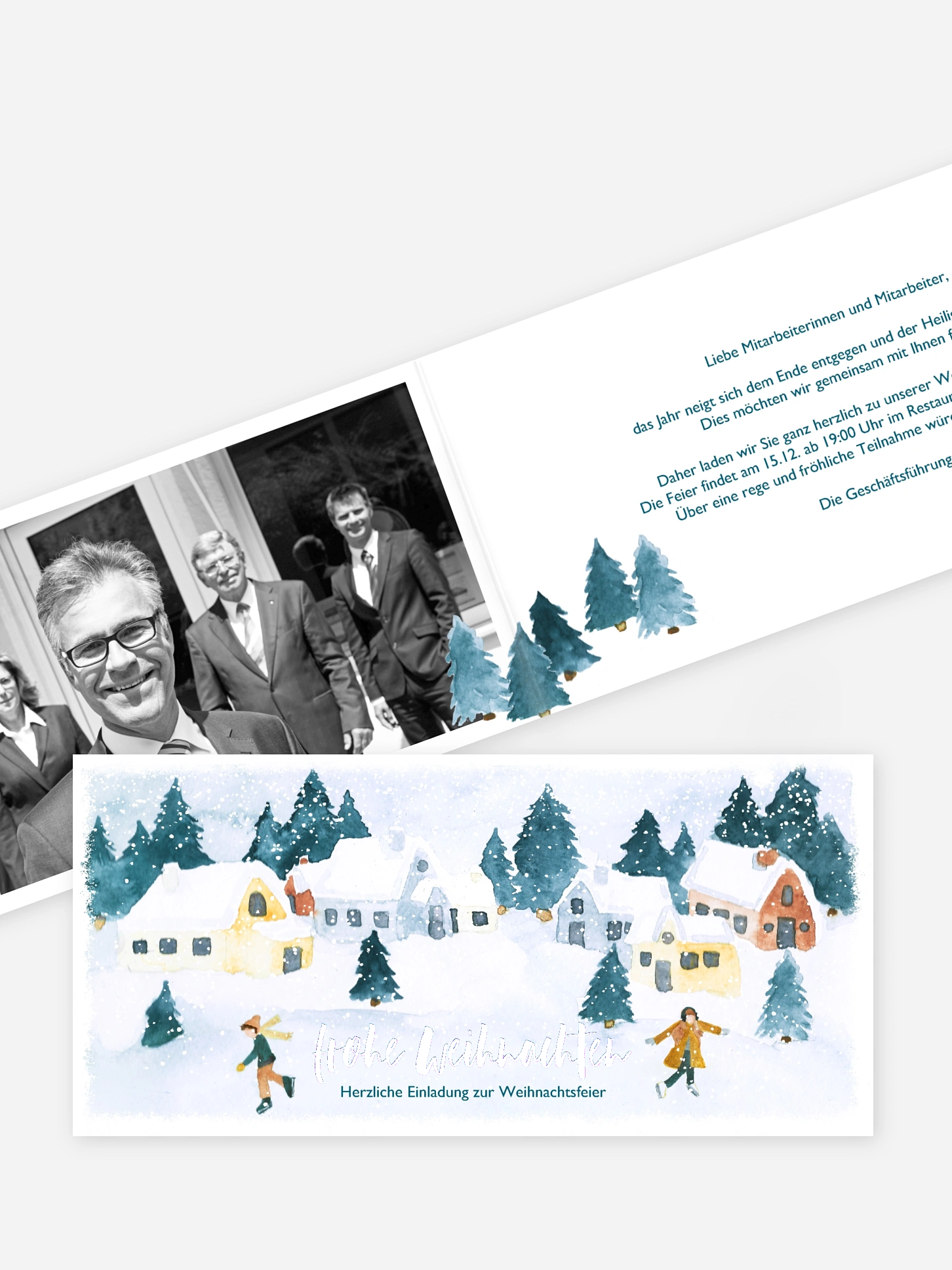 Weihnachtsfeier Winterdorf