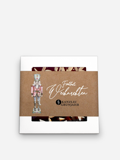 Schokobox geschäftlich Weihnachtsbrauch