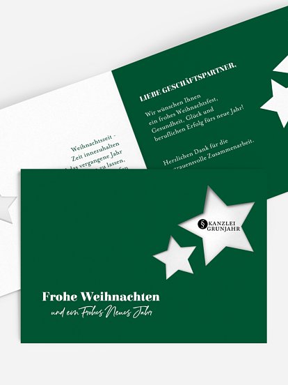 Festtagsgrüße (gestanzt)