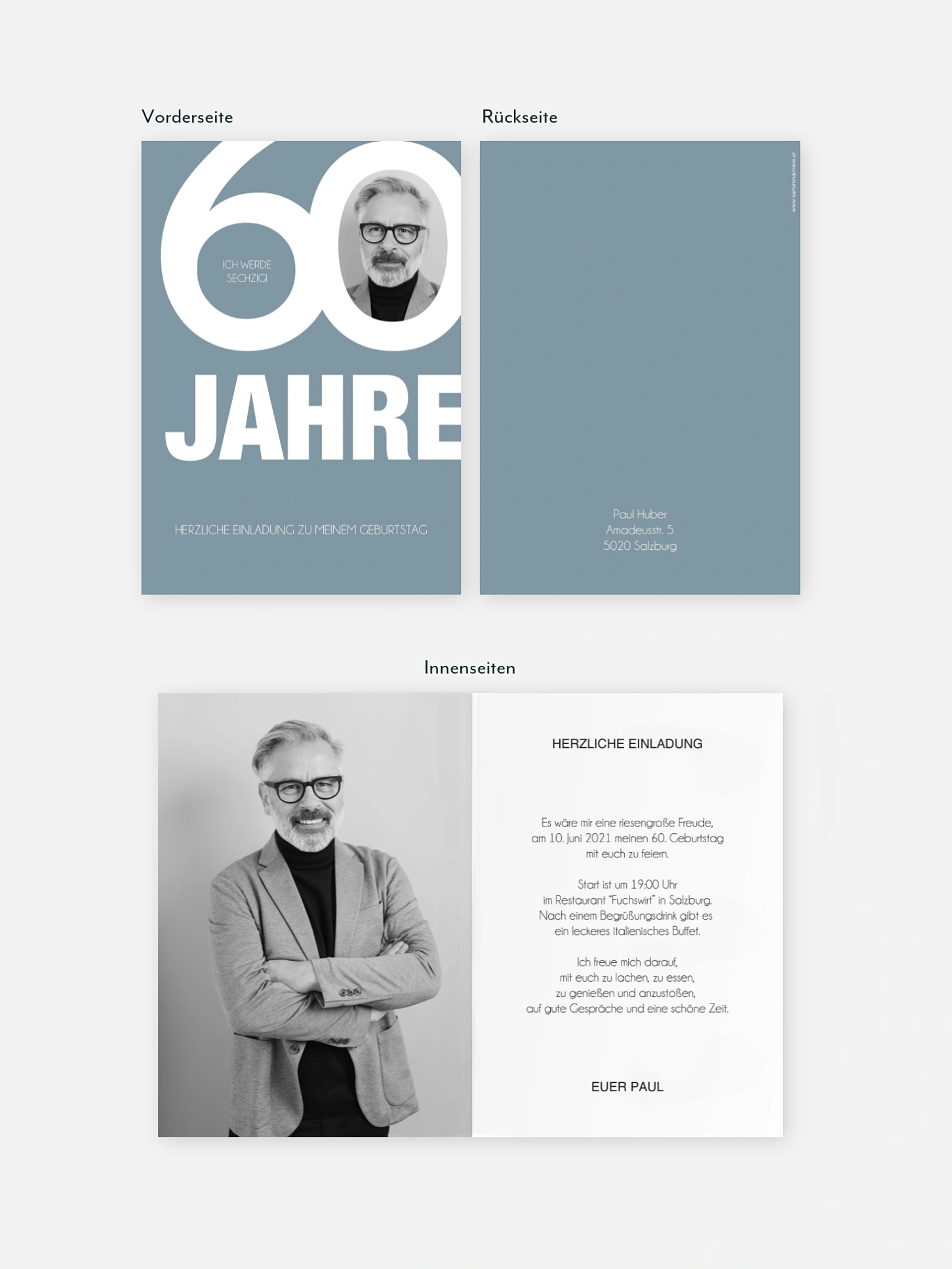 Einladung 60. Geburtstag Tolle Nummer