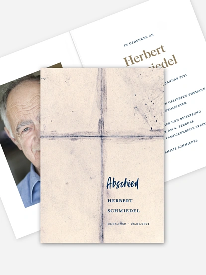 Trauerkarte Erlösung