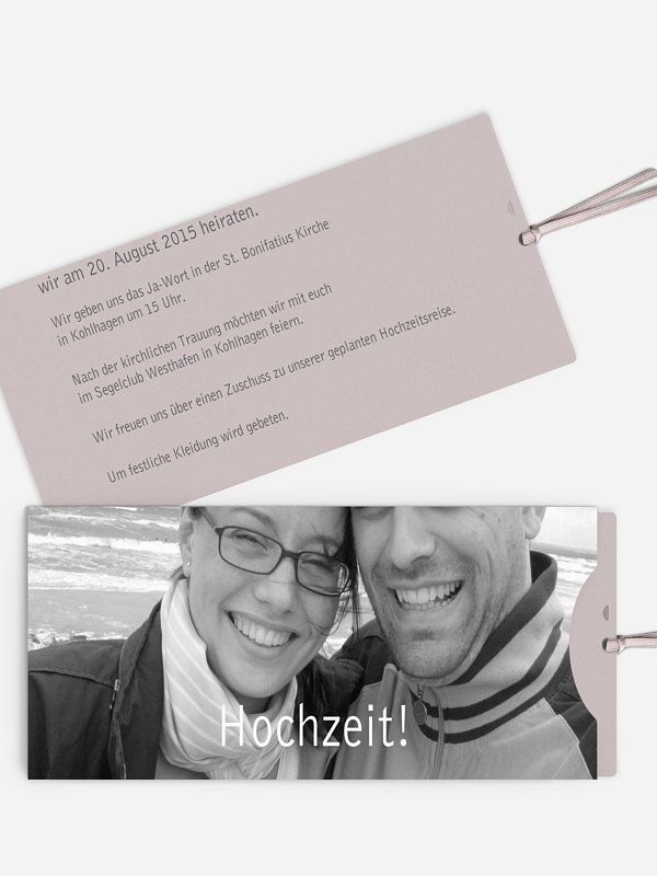 Hochzeitseinladung Farbreich