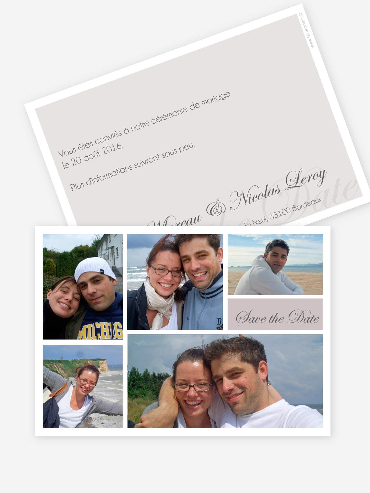 Save the date Galerie de photos