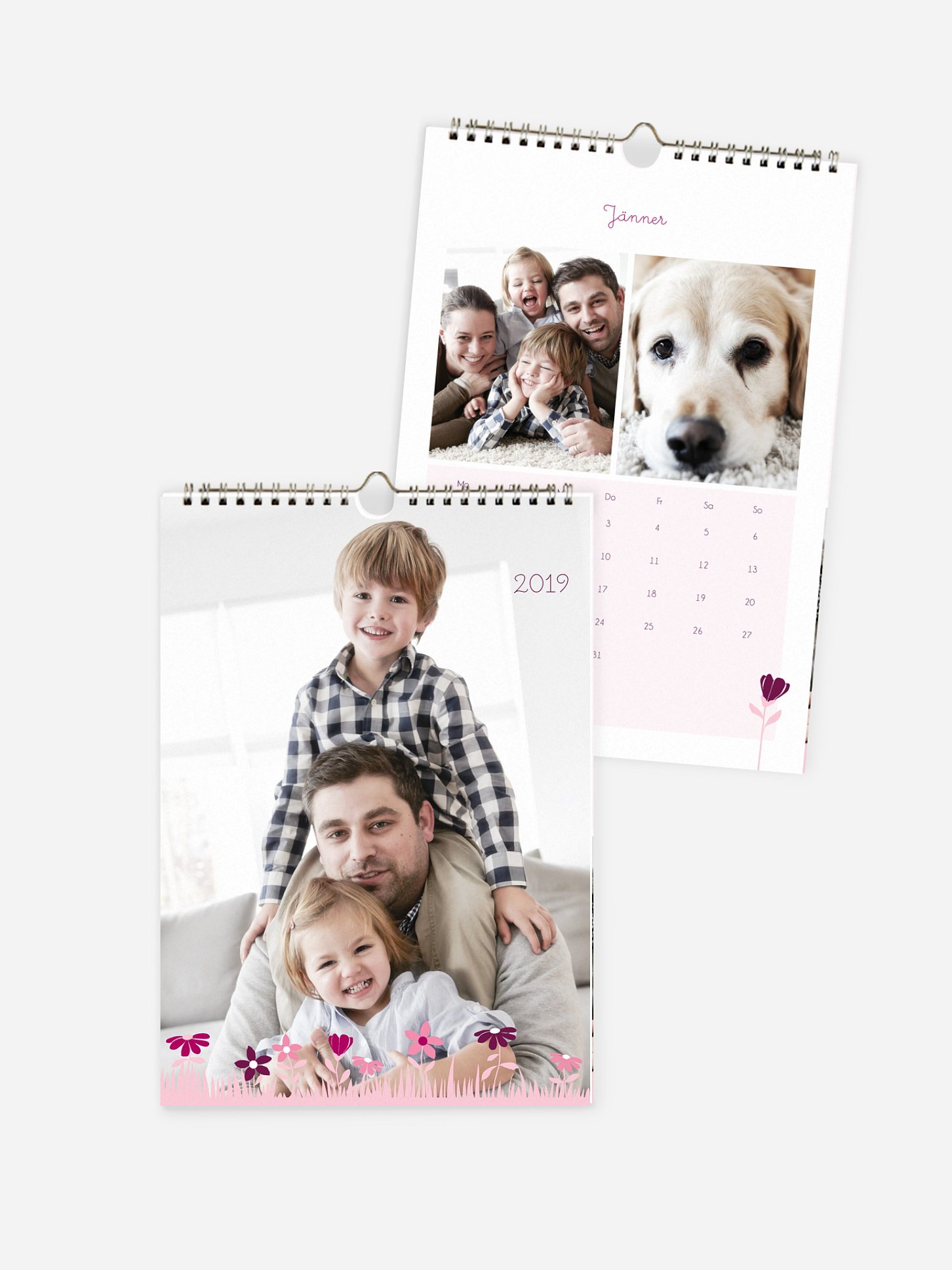 Wandkalender Blumenwiese