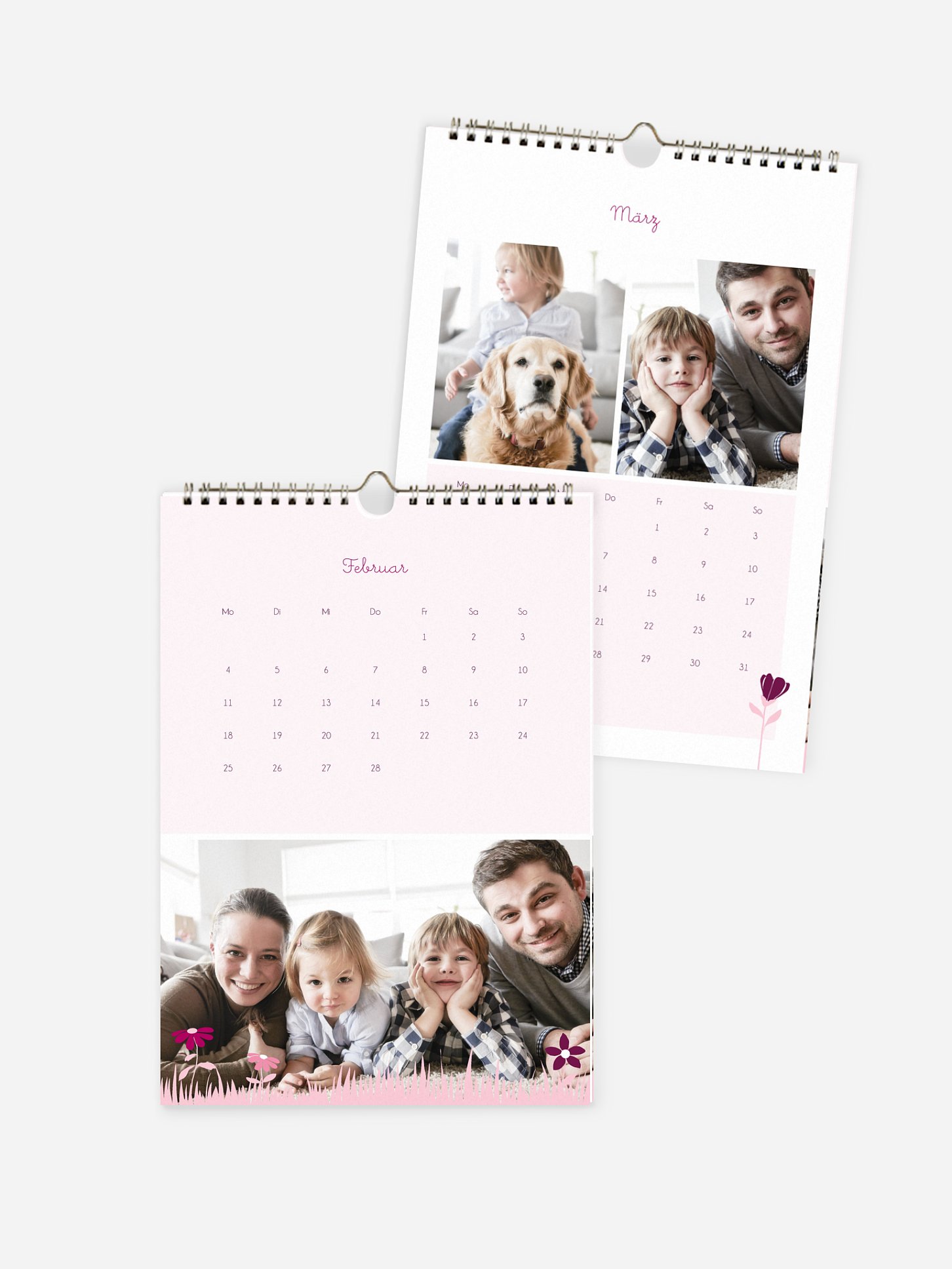 Wandkalender Blumenwiese