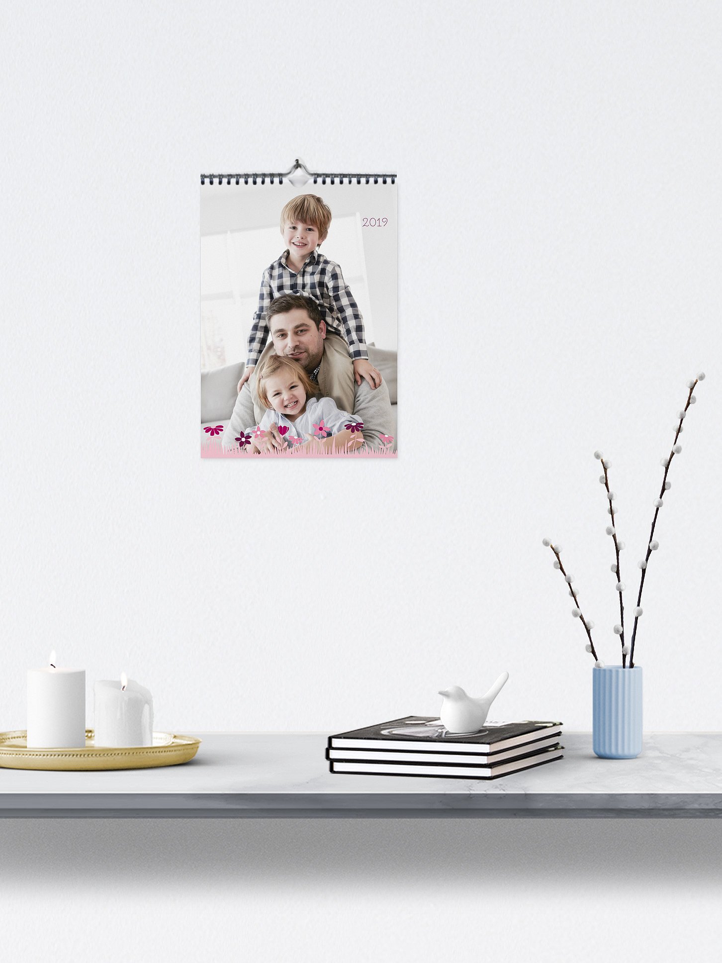 Wandkalender Blumenwiese