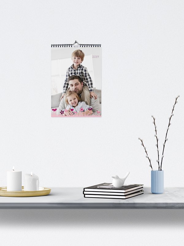 Wandkalender Blumenwiese