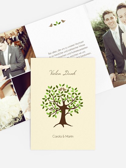 Hochzeitseinladung "Baum"