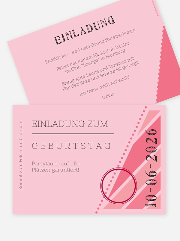 Eintrittskarte