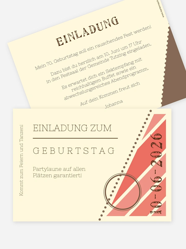 Eintrittskarte
