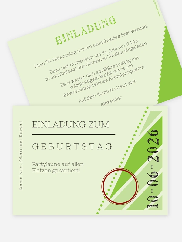 Eintrittskarte