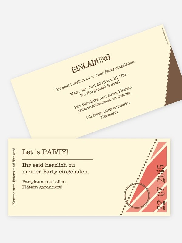Eintrittskarte