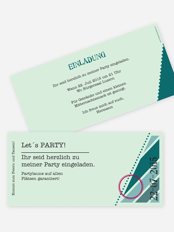 Eintrittskarte