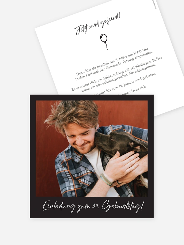 Diy Save The Date Idee Als Karte Mit Girlande Partystories Blog