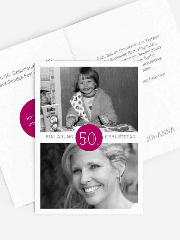 Einladung 50. Geburtstag Lang ist's her