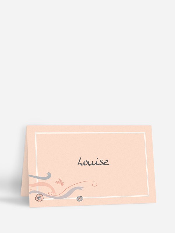 Marque-place mariage Tandem