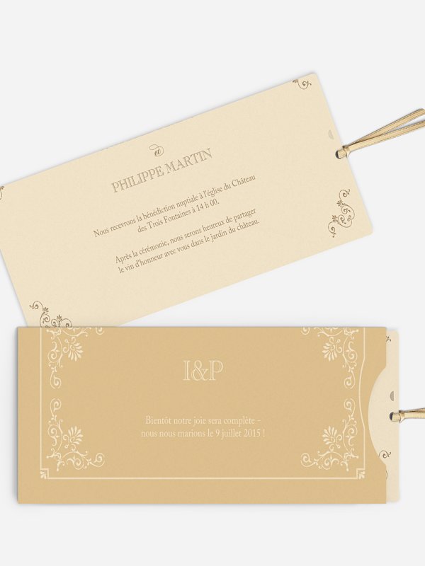 Faire-part mariage Élégance