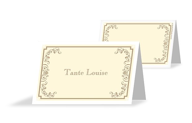 Marque-place mariage Élégance