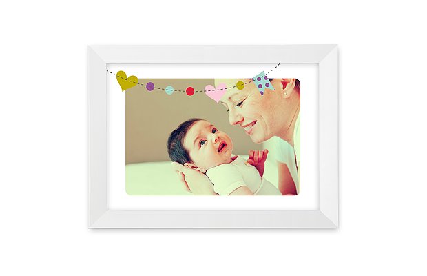 Wandbild Geburt Festive