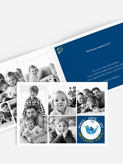 Carte de voeux Oisillon