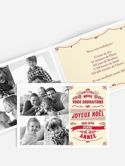 Carte de voeux Nouvelle année
