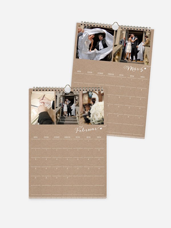Wandkalender Kalligrafie