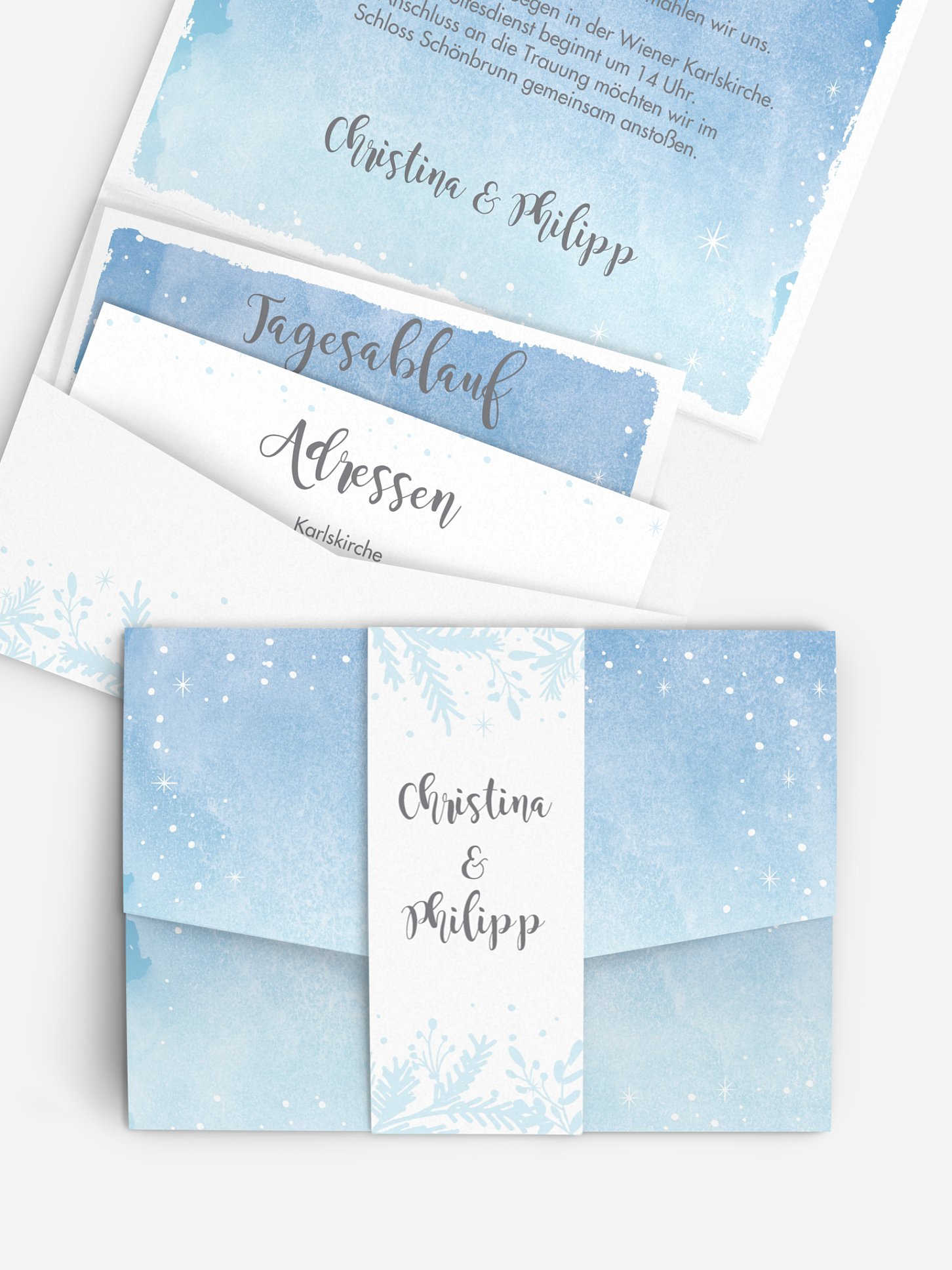 Hochzeitseinladung Frozen