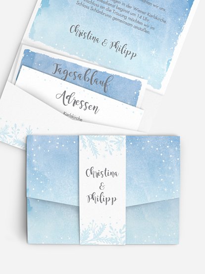 Hochzeitseinladung Frozen