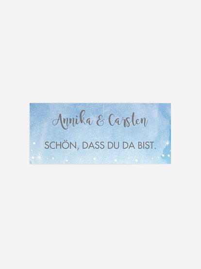 Geschenkaufkleber Hochzeit Frozen