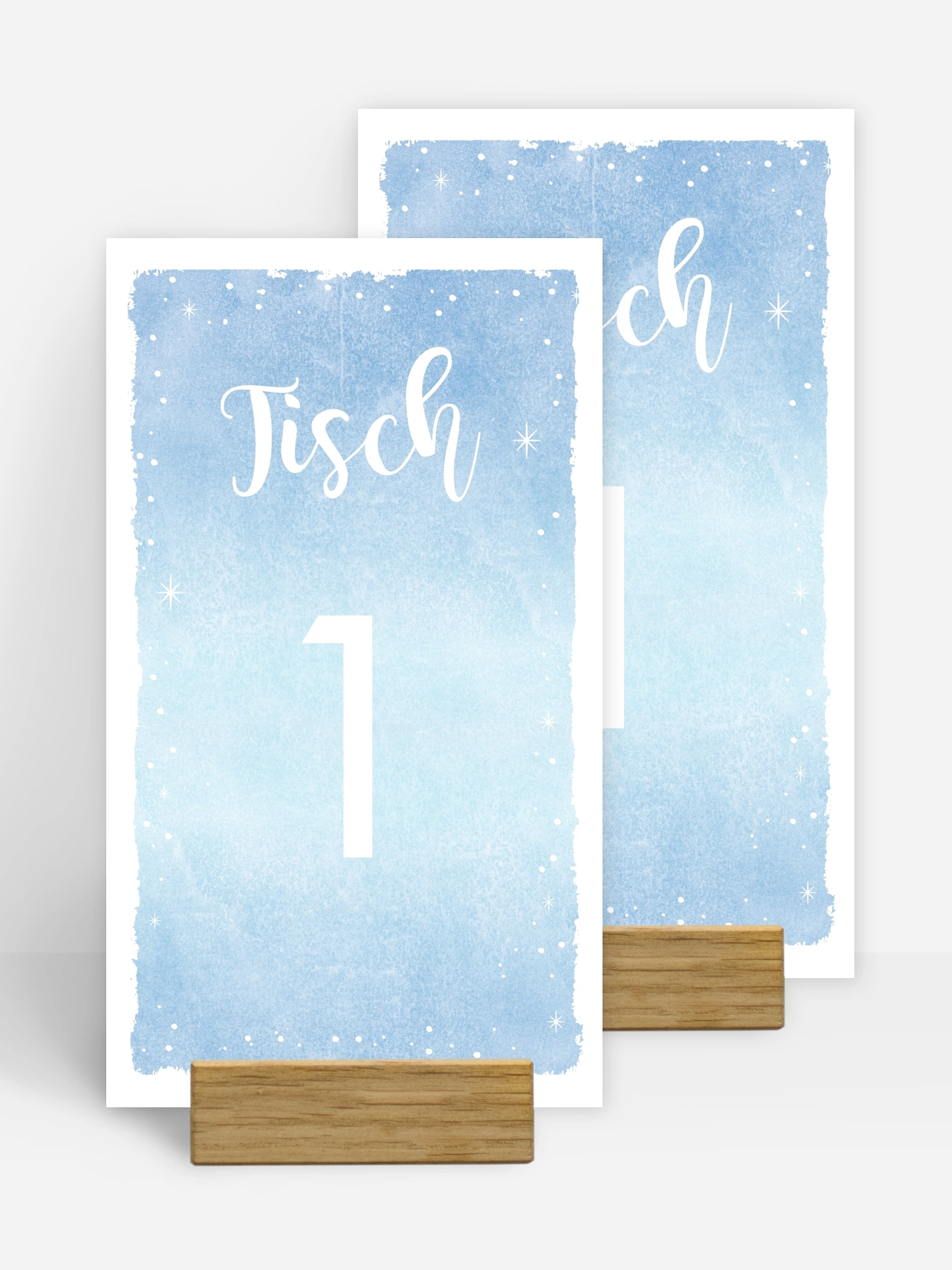 Tischnummer Frozen