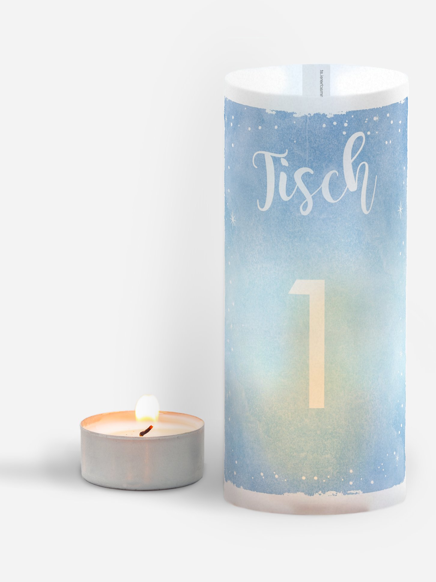 Tischnummer Frozen