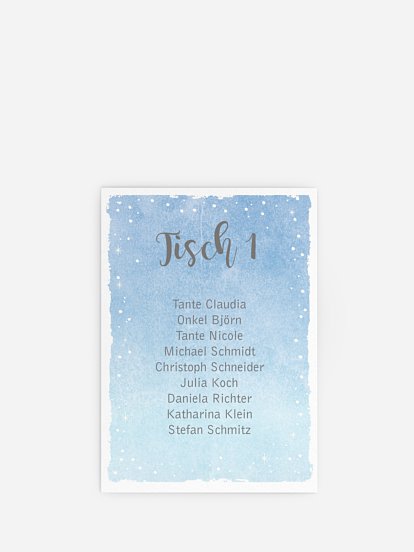 Sitzplan Kreativ Frozen