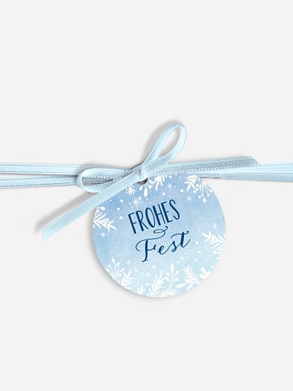 Geschenkeanhänger Frozen