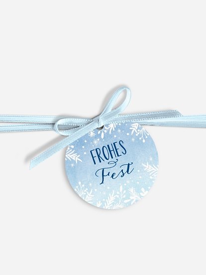 Geschenkeanhänger Frozen