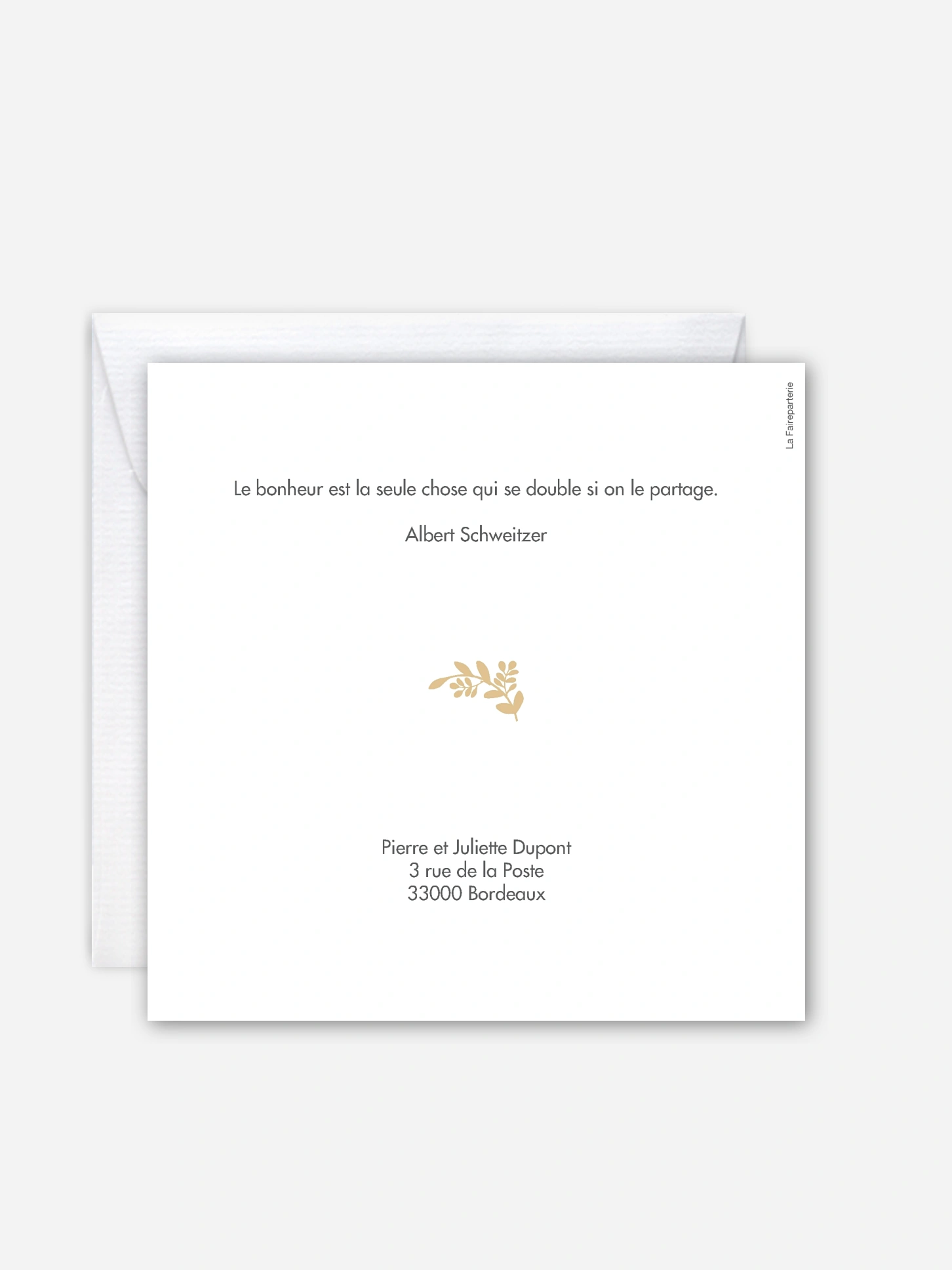 Faire-part naissance Couronne scintillante