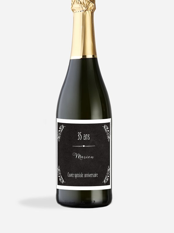 Ardoise fleurie