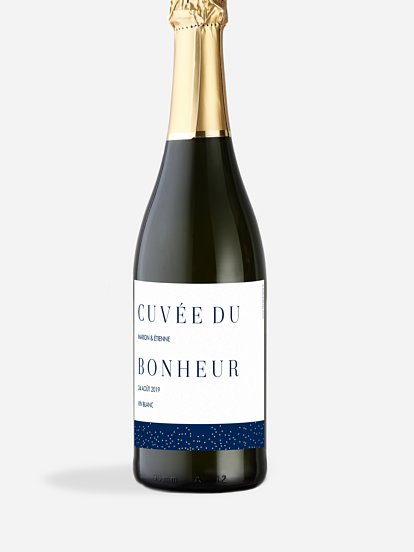Étiquette bouteille Fairy chic