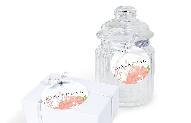 Anhänger mit Band zur Hochzeit Florentina