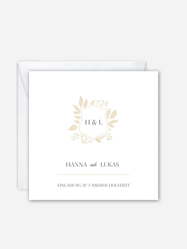 Hochzeitseinladung Versailles