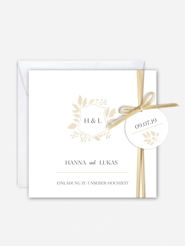 Hochzeitseinladung Versailles